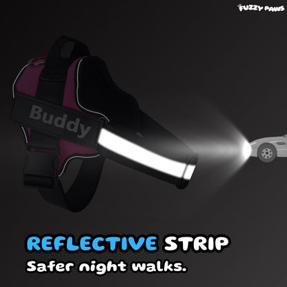 reflective dog harness