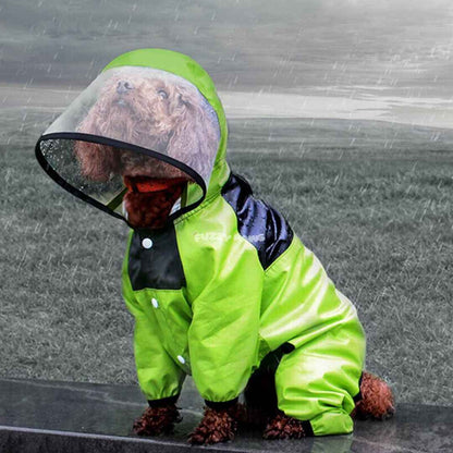 Waterproof Dog Raincoat – Lightweight and Hooded