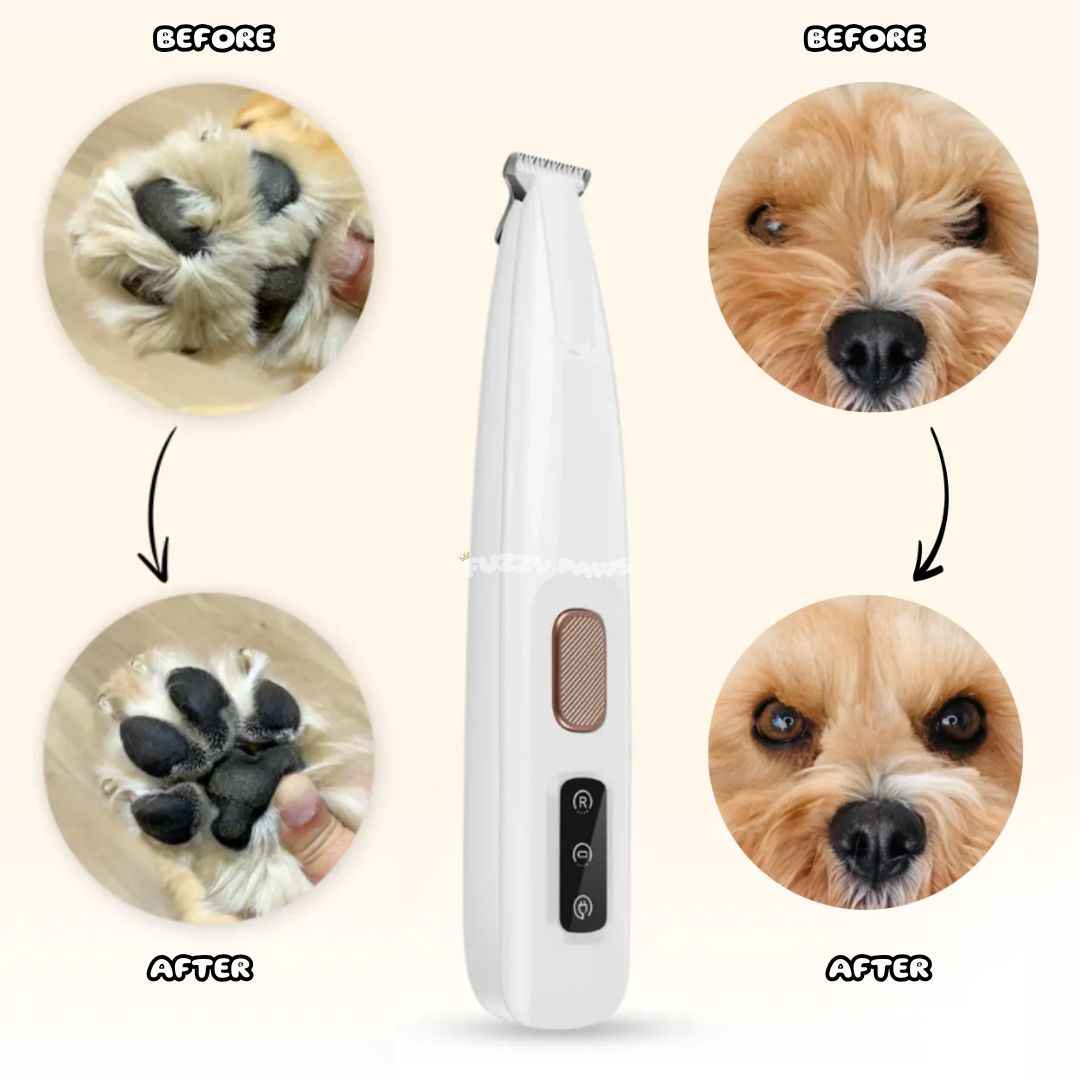 Rechargeable Dog Grooming Clipper with Cleaning Brush