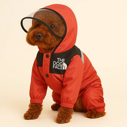 Waterproof Dog Raincoat – Lightweight and Hooded