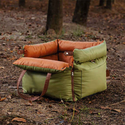 Dog Car Seat Bed – Booster Style, Comfortable for Travel