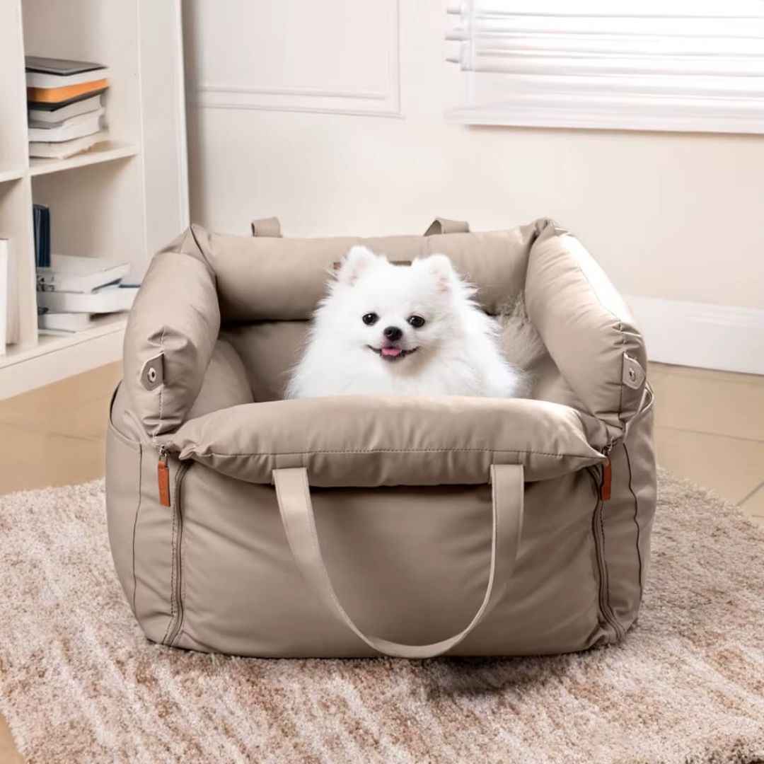Dog Car Seat Bed – Booster Style, Comfortable for Travel