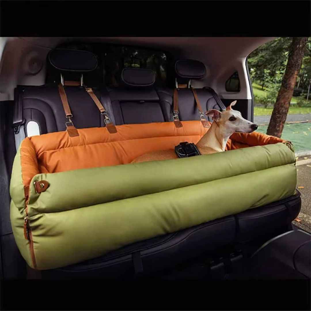 Dog Car Seat Bed – Booster Style, Comfortable for Travel