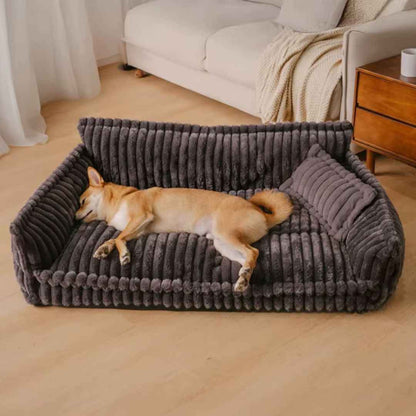 Large Orthopedic Dog Bed – Plush, Washable with Pillow Top – Snoozy Dream