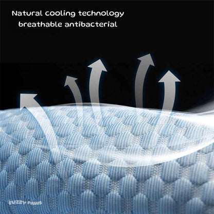 Dog Cooling Bed – Ice Silk, Breathable, Washable Sofa Style