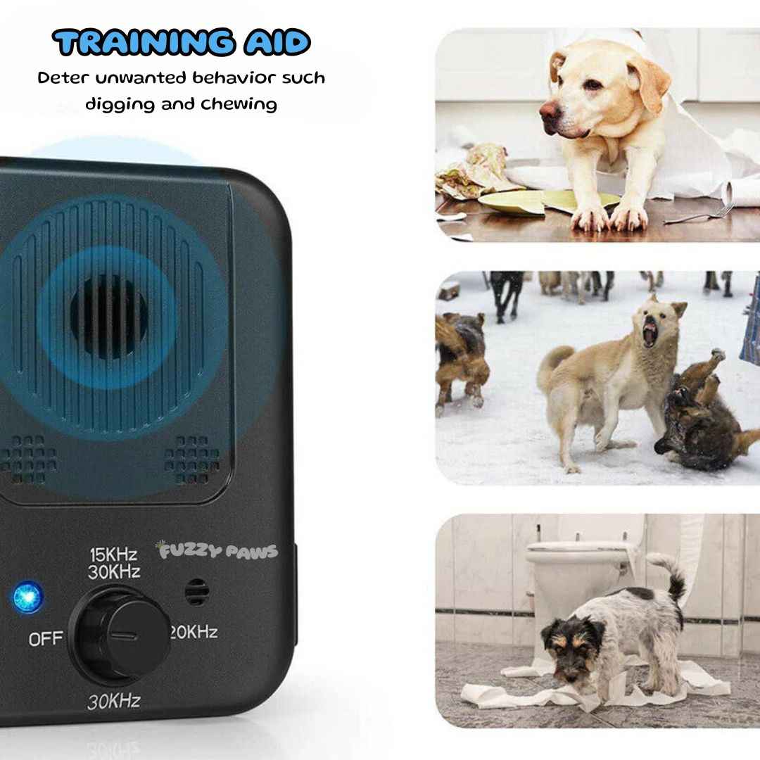 Waterproof Ultrasonic Dog Training Device – Rechargeable with Adjustable Sensitivity