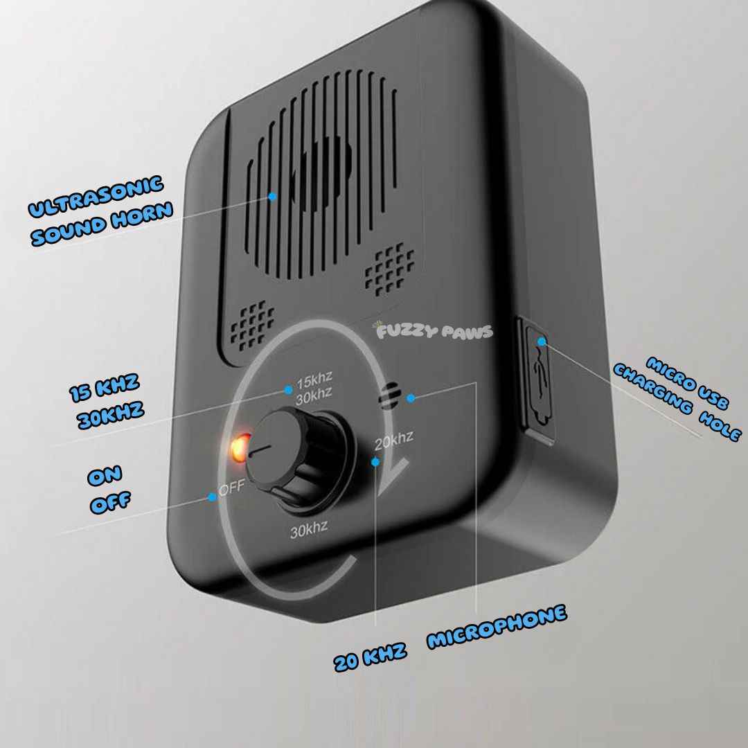 Waterproof Ultrasonic Dog Training Device – Rechargeable with Adjustable Sensitivity