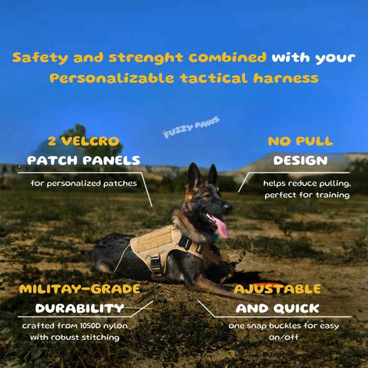 Tactical Dog Harness