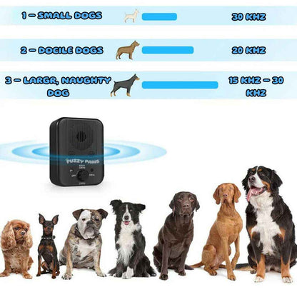 Waterproof Ultrasonic Dog Training Device – Rechargeable with Adjustable Sensitivity