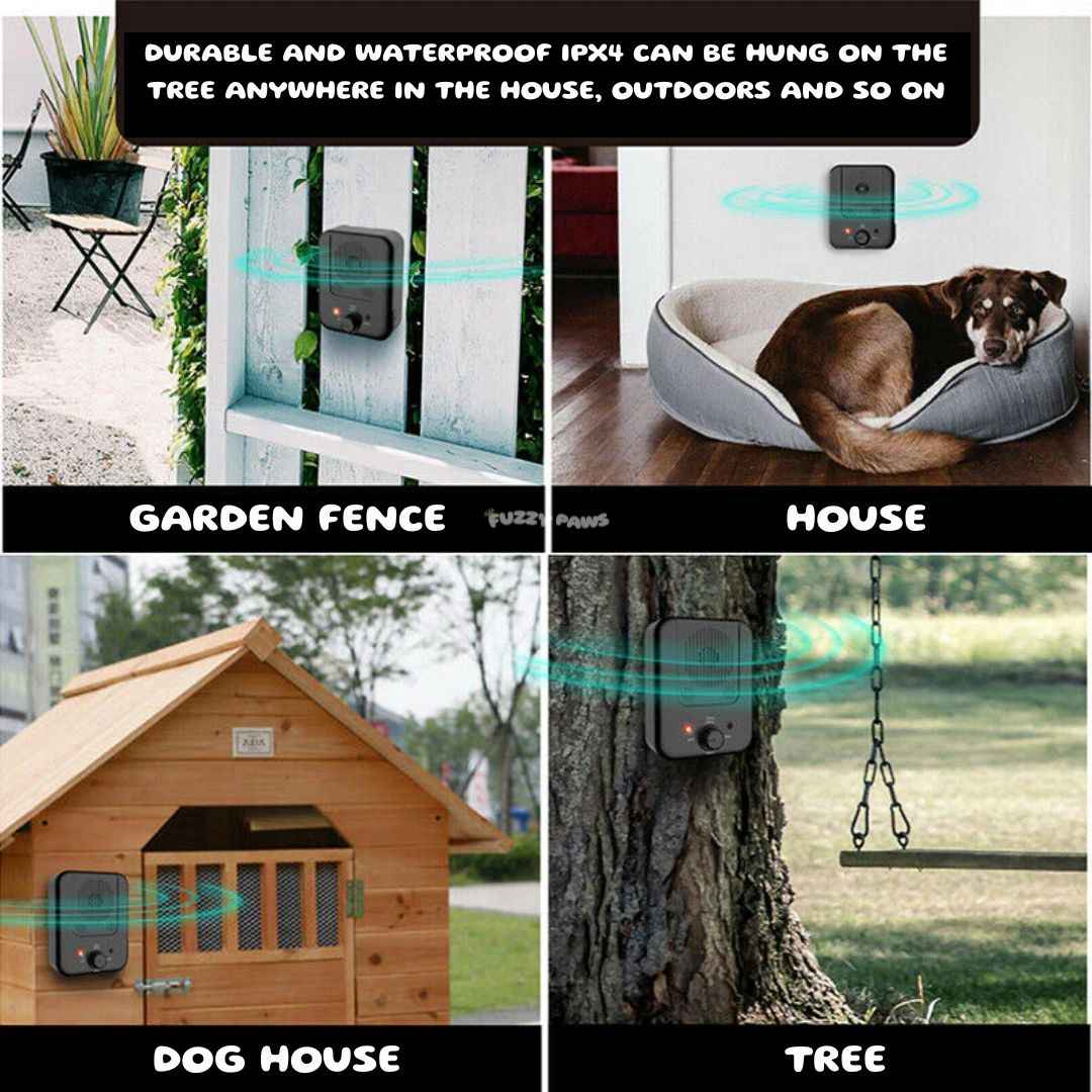 Waterproof Ultrasonic Dog Training Device – Rechargeable with Adjustable Sensitivity