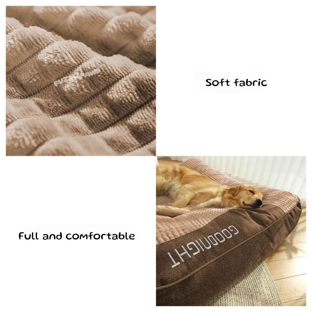 Large Dog Bed – Thick, Scratch-Resistant Cushion for Pets