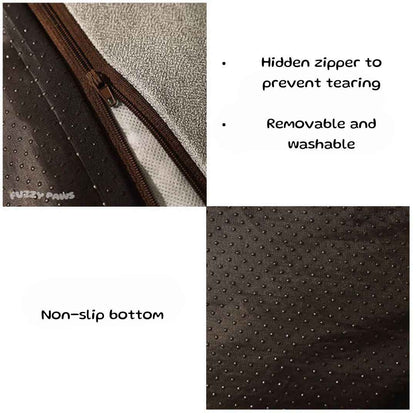 Large Dog Bed – Thick, Scratch-Resistant Cushion for Pets