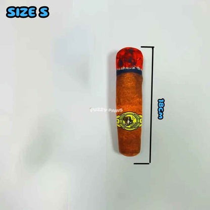 Plush Dog Toy – Stick Shape, Soft and Squeaky for Interactive Play