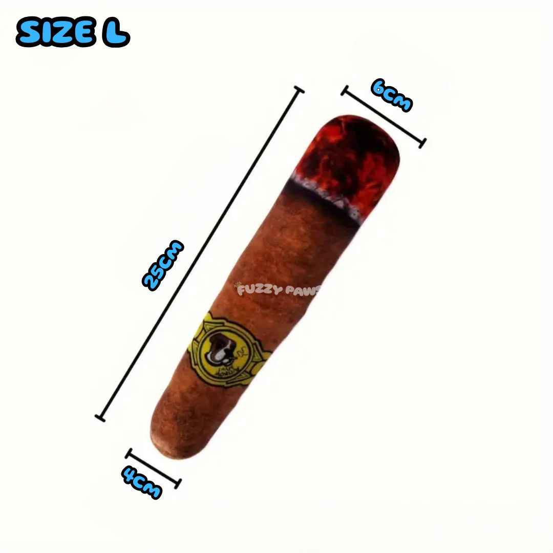 Plush Dog Toy – Stick Shape, Soft and Squeaky for Interactive Play