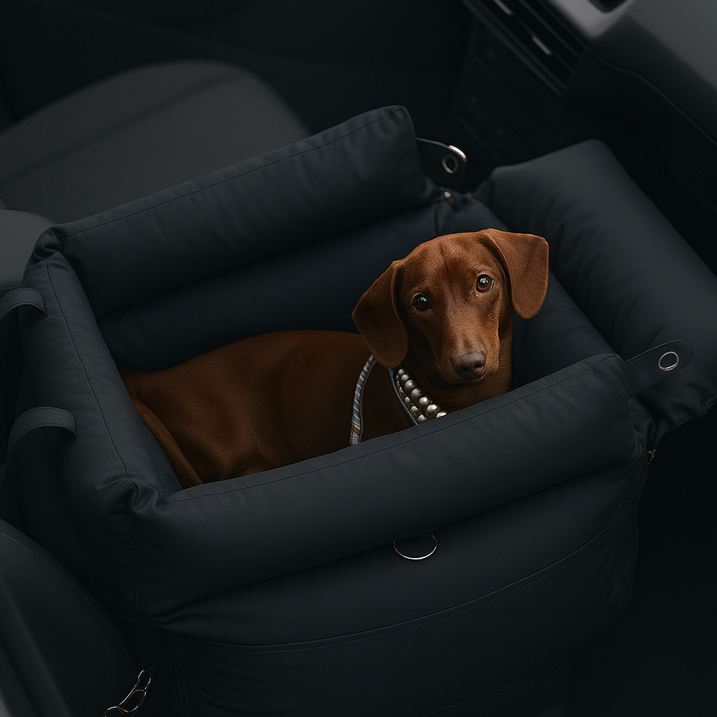 Dog Car Seat Bed – Booster Style, Comfortable for Travel