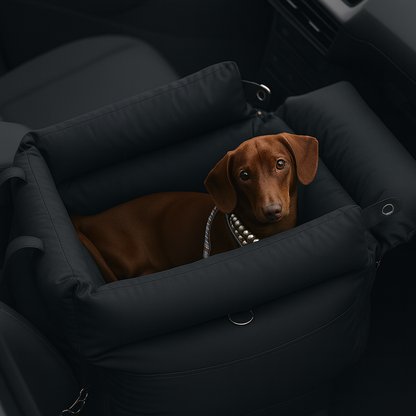 Dog Car Seat Bed – Booster Style, Comfortable for Travel