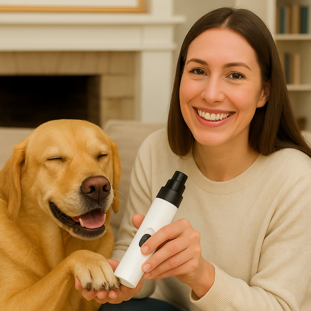 Electric Dog Nail Grinder – Low Noise and Rechargeable