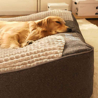 Large Dog Bed – Thick, Scratch-Resistant Cushion for Pets