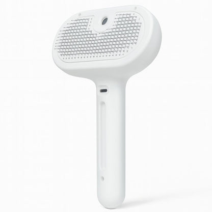 Rechargeable Pet Brush with Steam Spray – Grooming, Hair Removal and Massage