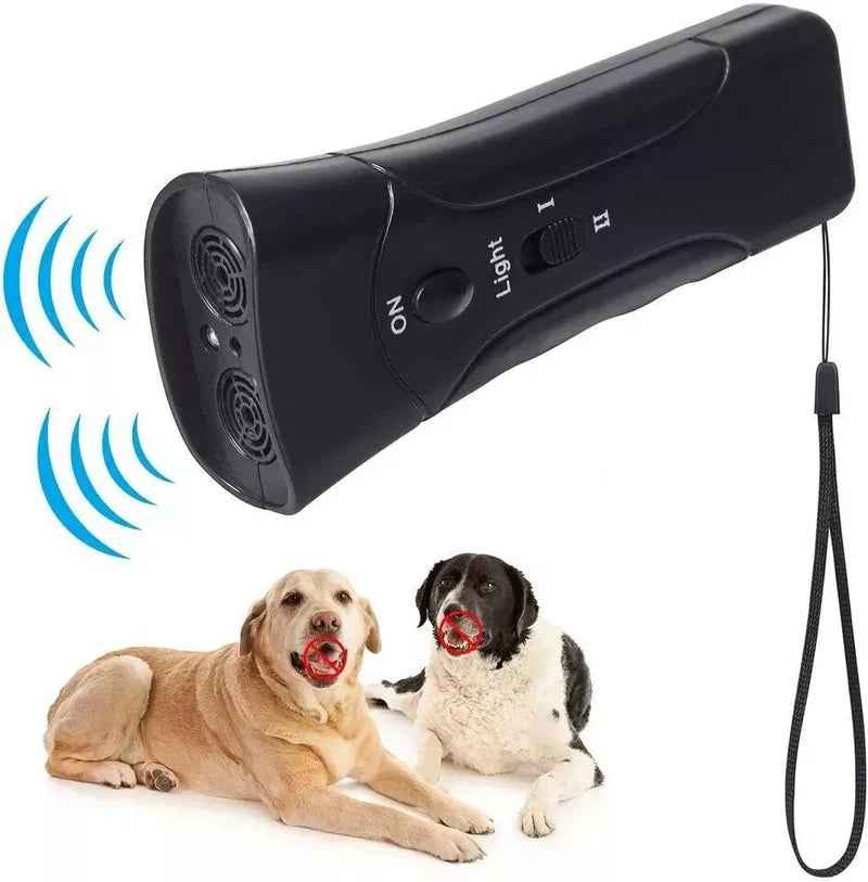 Ultrasonic Dog Training Device – Rechargeable, Portable