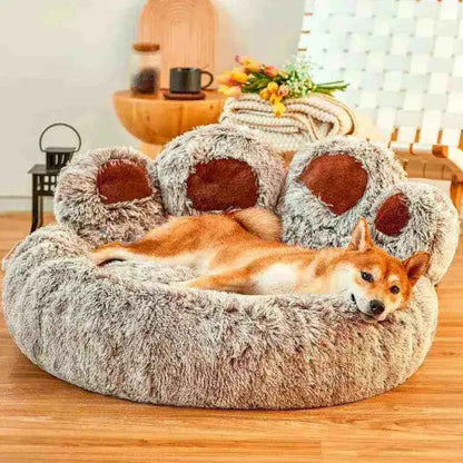 Cama Nuvem com Quatro Patas Sem Zíper no Assento, Lavável para Cães e Gatos - Mundo Animalito
