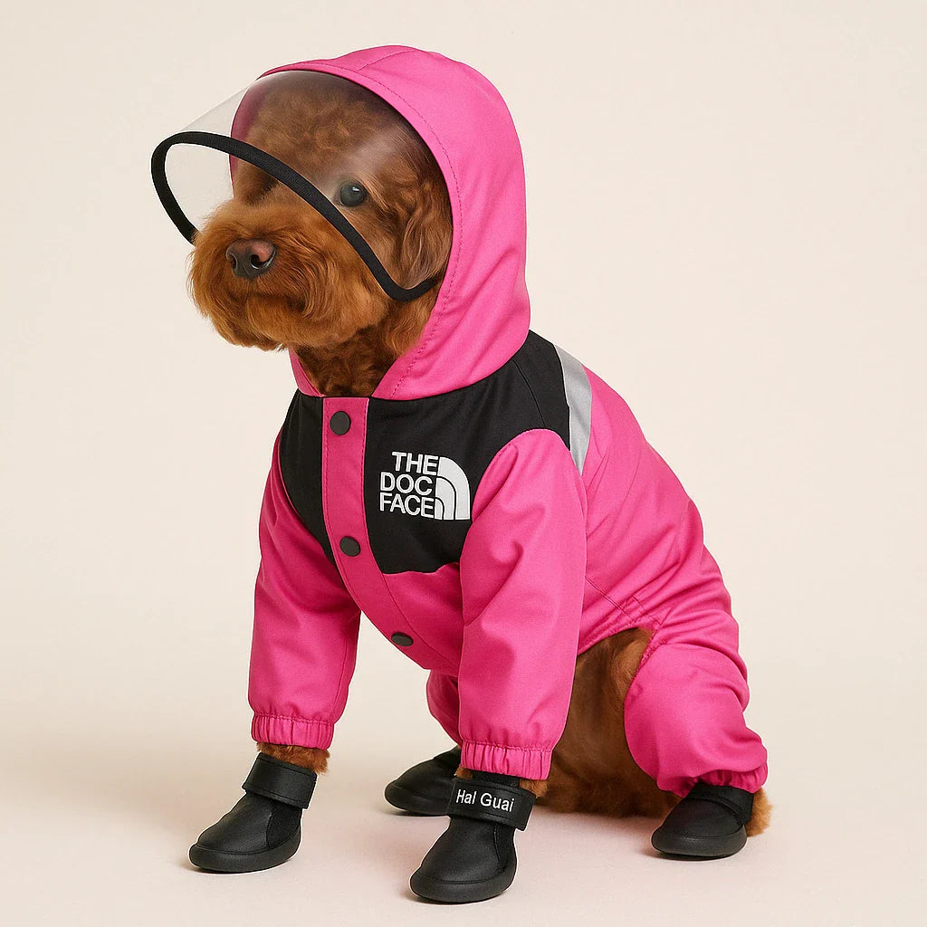 Waterproof Dog Raincoat – Lightweight and Hooded