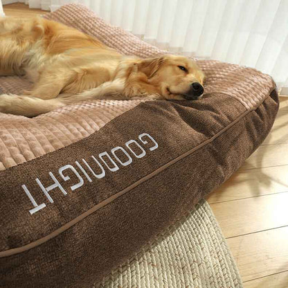 Large Dog Bed – Thick, Scratch-Resistant Cushion for Pets
