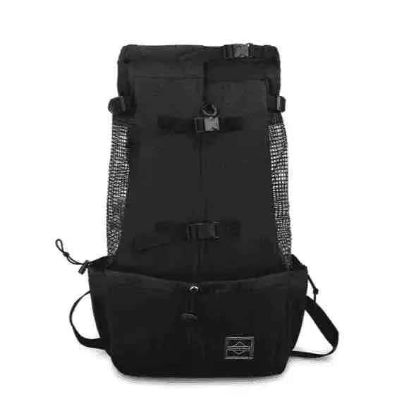 Mochila Canguru Respirável para Cachorros Até 30Kg - Mundo Animalito